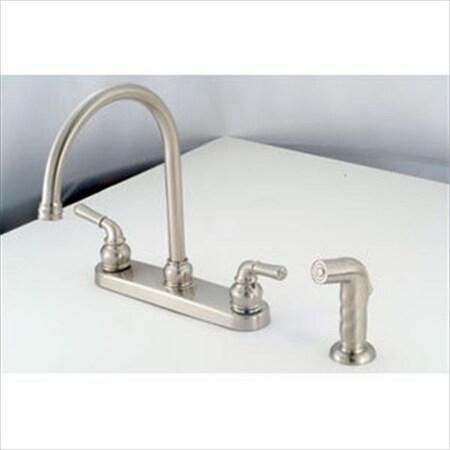 American Brass AMER BRASS NN801GSN 8 In. Brushed Nickel Kitchen Faucet A7K-NN801GSN